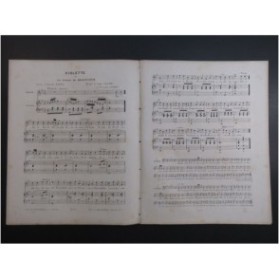 ABADIE Louis Violette ou la Fille du Moissonneur Chant Piano ca1850