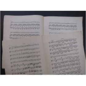 LÉONARD H. L'âne et l'ânier op 61 Piano Violon 1891