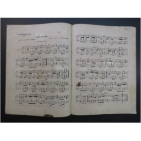 BURGMÜLLER Frédéric Églantine Polka Piano ca1850