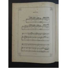 MASSENET Jules Musette Chant Piano ca1892