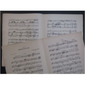 BRODY Alexandre Méditation Violon Piano 1900
