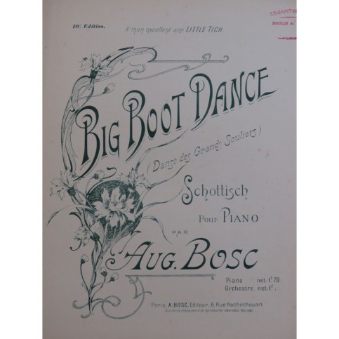 BOSC Auguste Big Boot Dance Piano