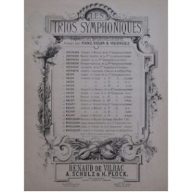 HAYDN Joseph Symphonie No 1 Adagio et Final Piano Violon Violoncelle XIXe