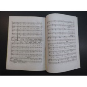 GARCIA Manuel Quatuor La Vita del Marinaro Chant Piano ca1820