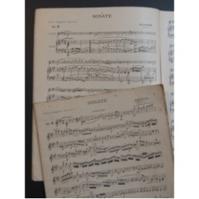 BEETHOVEN Sonates No 6 à 10 Piano Violon