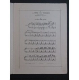 HAHN Reynaldo La Fête chez Thérèse No 3 Piano 1910