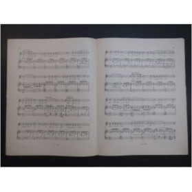 BACHMANN Marie Prière à St Nicolas Chant Piano 1923