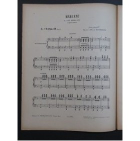 THUILLIER Edmond Marceau Piano 4 mains ca1880
