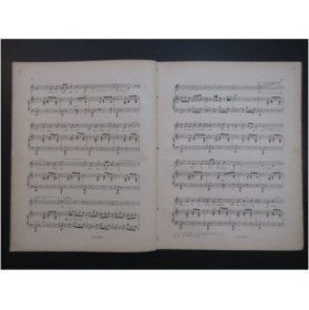 MASSENET Jules Sérénade du Passant Chant Piano XIXe siècle
