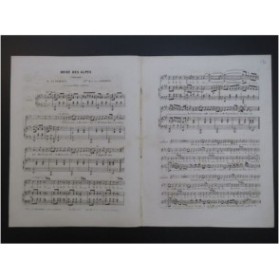 WEKERLIN J. B. Brise des Alpes Piano ca1855