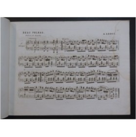 LEDUC Alphonse Polkas Nationales Piano XIXe siècle