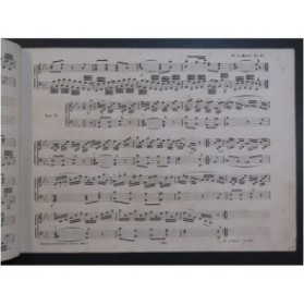 MOZART W. A. Variationen Zu Steffens Sprach im Traume Piano ca1850