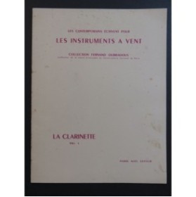TOMASI CHALLAN LOUCHEUR NOËL-GALLON STEKEL Pièces Piano Clarinette 1954