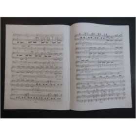 MERCADANTE Saverio I Normanni in Parigi Scena e Duetto Chant Piano ca1840