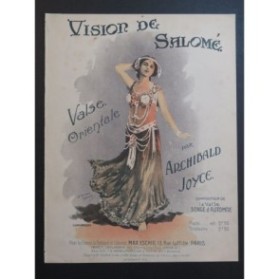JOYCE Archibald Vision de Salomé Piano 1909