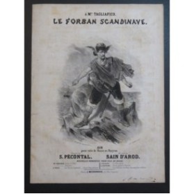 SAIN D'AROD P. Le Forban Scandinave Nanteuil Chant Piano ca1840