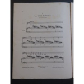 GAILHARD André La robe blanche Chant Piano 1911
