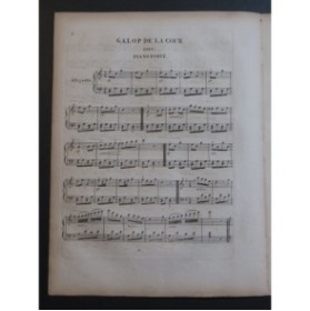 MURDOFF Iwan Galop de la Cour op 9 Piano XIXe siècle