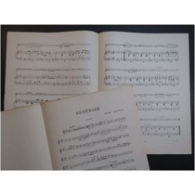 RIETTAN Tony Sérénade Violon Piano 1914