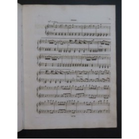 KARR Henry Fantaisie La Violette op 231 Piano 4 mains ca1820