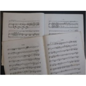 MENDELSSOHN Sonate op 4 Piano Violon ca1835