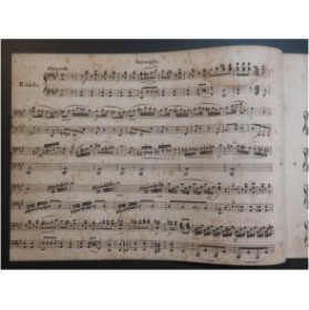 MOSCHELES Ignace Rondo Brillant op 30 Piano 4 mains 1814