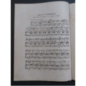 HENRION Paul Sarah la Bohémienne Chant Piano 1850