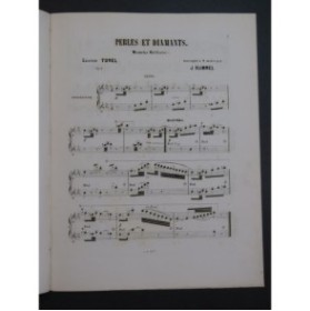 TONEL Léonie Perles de Diamants Piano 4 mains ca1880