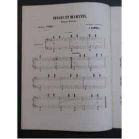 TONEL Léonie Perles de Diamants Piano 4 mains ca1880