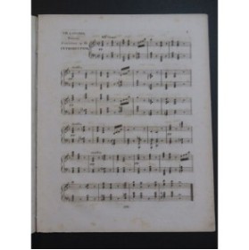 LABARRE Théodore Fantaisie sur la Marche des Grecs op 25 Harpe ca1825