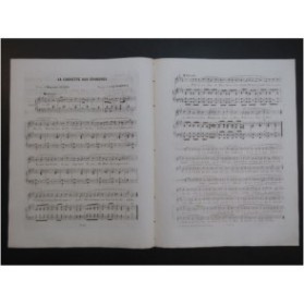 BORDÈSE Luigi La Cachette aux Épargnes Chant Piano ca1850