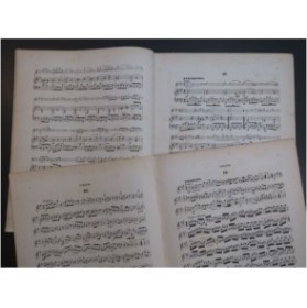LECLAIR Jean Marie Sarabanda Giga Allegro Piano Violon ca1870