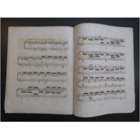 SCHUMANN Robert Chants du Matin Piano ca1864