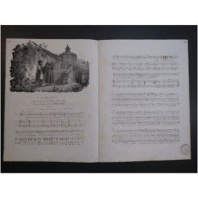 ROMAGNESI Antoine L'Angélus Chant Piano ou Harpe ca1820