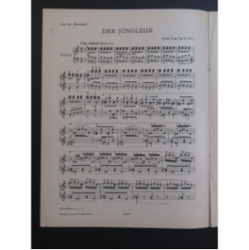 TOCH Ernst Le Jongleur Piano 1924