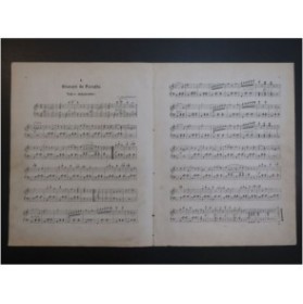 STREABBOG Louis Oiseaux de Paradis Piano XIXe siècle