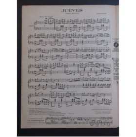 TORANZO Jueves Piano 1921