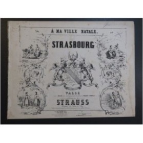 STRAUSS Strasbourg Piano XIXe siècle