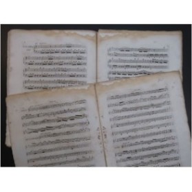 NICOLAY Valentin Six Sonates op 2 Piano Violon ca1770-1790