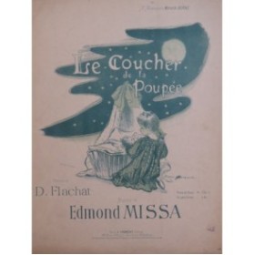 MISSA Edmond Le Coucher de la Poupée Chant Piano ca1895