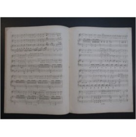 CONCONE Joseph Les Sœurs de Lait Chant Piano ca1840