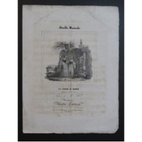 LORENZO Nicolo La Cloche du Manoir Chant Piano ca1840