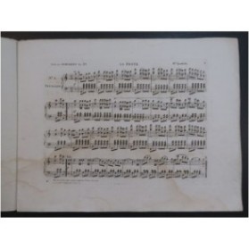 SCHUBERT Camille La Poste Quadrille Piano ca1840