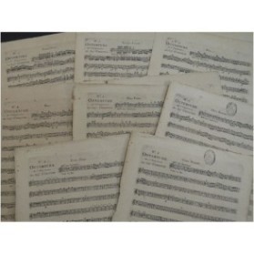 CIMAROSA Domenico L'Impresario in Angustie Ouverture Orchestre ca1790