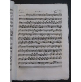 MORTELLARI Michele Al mio ben a lei che adoro Chant Orchestre 1790