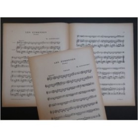 ANGONNET M. Les Etrennes Polka Piano Violon 1920