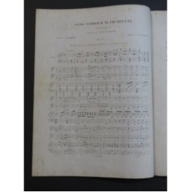 ROMAGNESI Antoine Sans Tambour ni Trompette Chant Piano ca1840