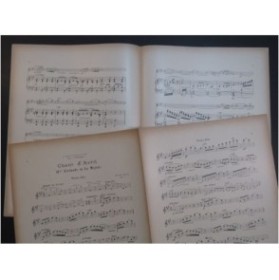 BOSSO Ernesto Chant d'Avril Violon Piano 1925