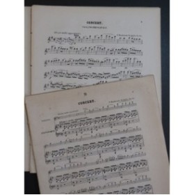 MENDELSSOHN Concert op 64 Piano Violon 1845
