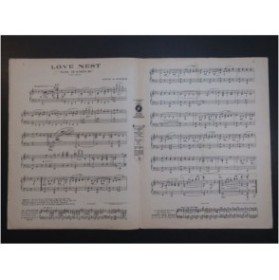 HIRSCH L. A. Nid d'Amour Piano 1920